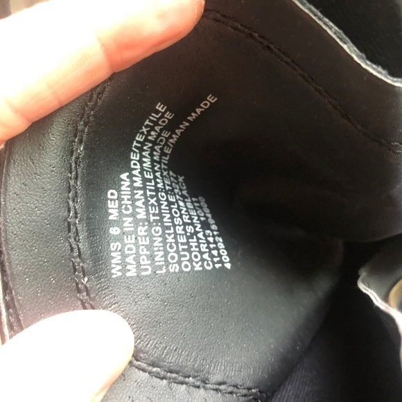 Black & Grey Candies Canavs Pleather Moto Boot Size 6 - Picture 7 of 7